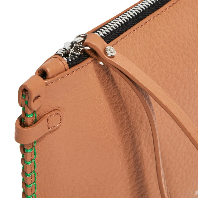 BORSA PELLE BAG - TOFFEE