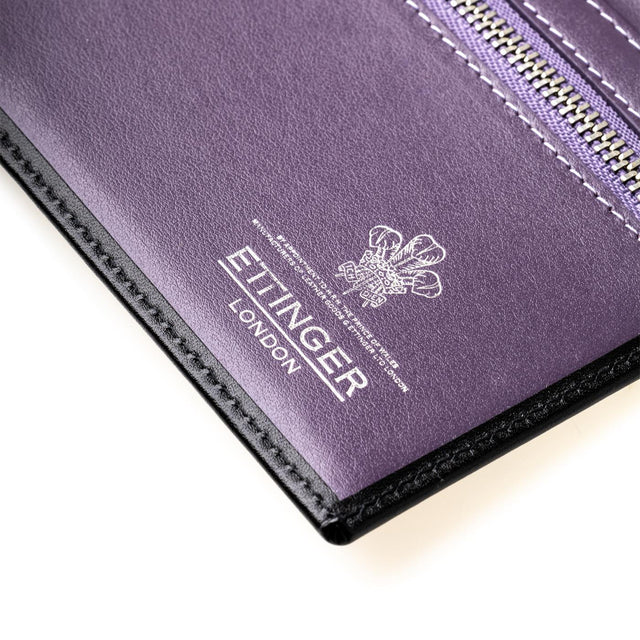 LONG WALLET / ZIP POCKET - STERLING PURPLE ST953AEJR -STERLING PURPLE ETTINGER 