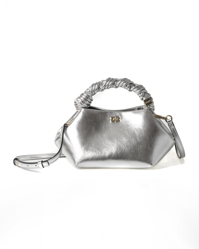 BOU BAG SMALL OHOSKIN - SILVER