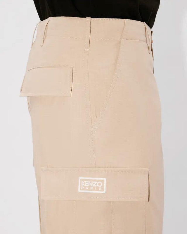 WORKWEAR CARGO PANTS - BEIGE FE65PA2429DL -11 kenzo 