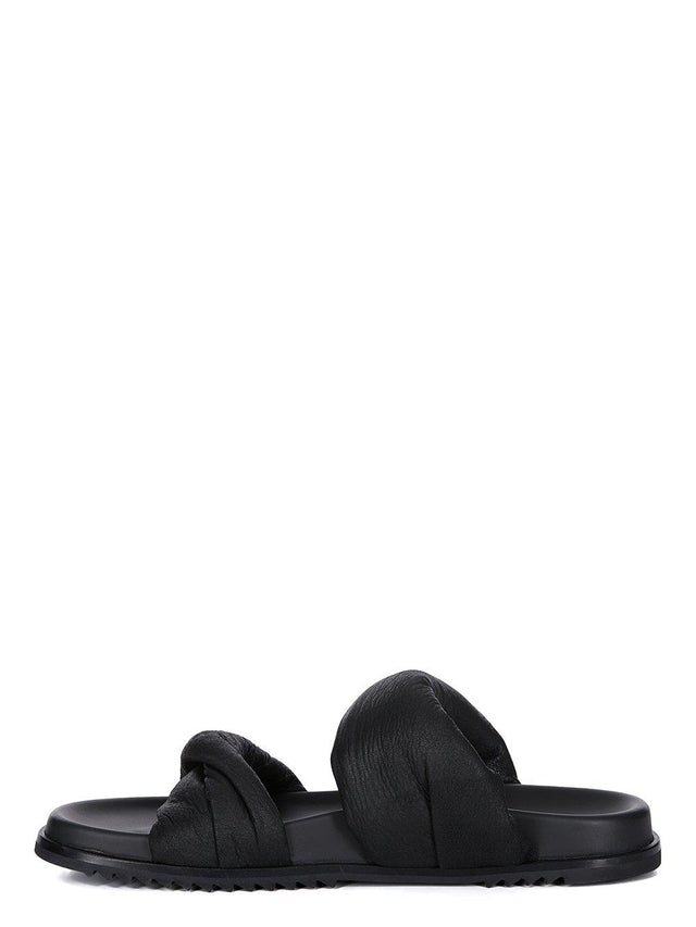 TWISTED GRANOLA SANDALS - BLACK RP01E7804 LBA -09 BLACK RICK OWENS 