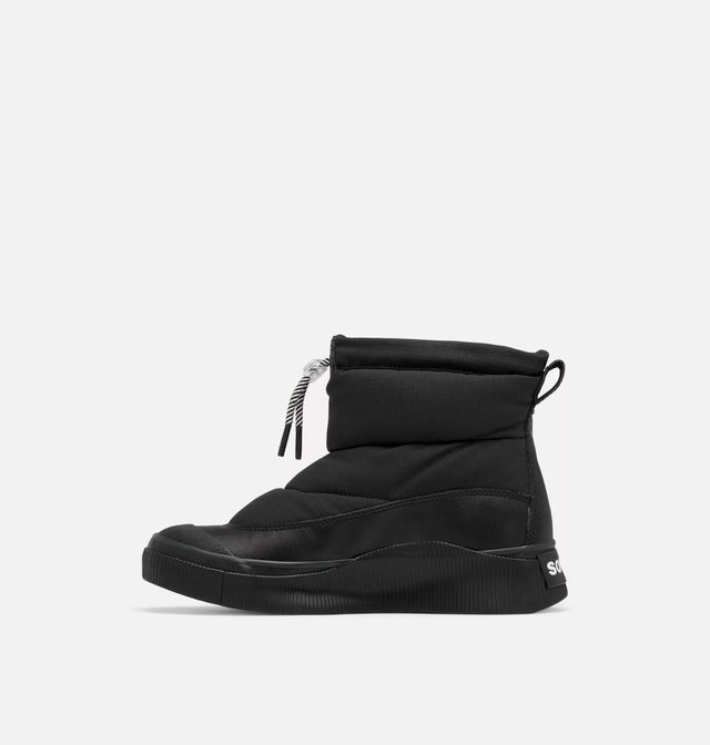 OUT N ABOUT IV PUFFY INSULATED WATERPROOF BOOTS - BLACK/CHALK 2088111 Black, Chalk SOREL 