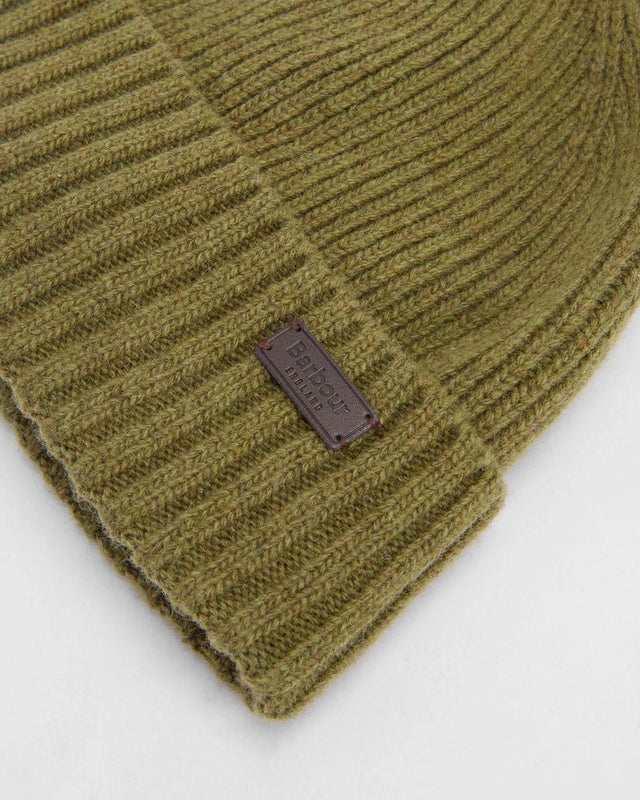 CARLTON BEANIE HAT - LIGHT MOSS MHA0449GN15 -LIGHT MOSS BARBOUR 
