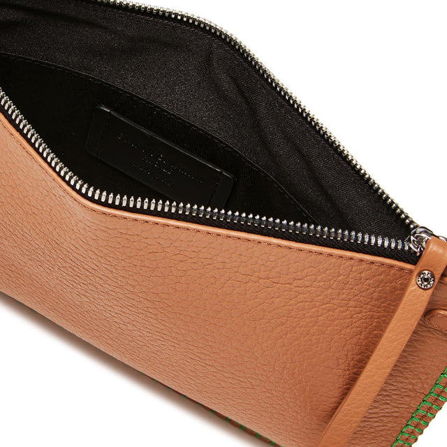 BORSA PELLE BAG - TOFFEE