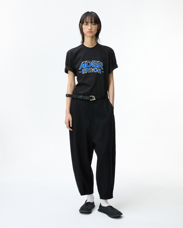 EDCA PRODUCT. 52 T-SHIRT - BLACK BN25FYTS0101BK -BLACK ADERERROR 
