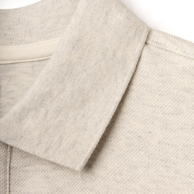 KNIT POLO T-SHIRT - OATMEAL BO42FYPL0201OT -OATMEAL ADERERROR 
