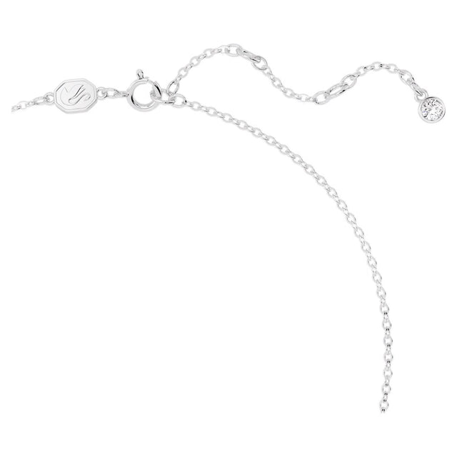 HYPERBOLA NECKLACE - WHITE/RHODIUM PLATED 5647583 WHITE/RHS SWAROVSKI 