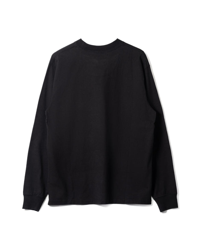 HAMILTON LS T-SHIRT - BLACK MTS1489BK31 -BLACK BARBOUR 