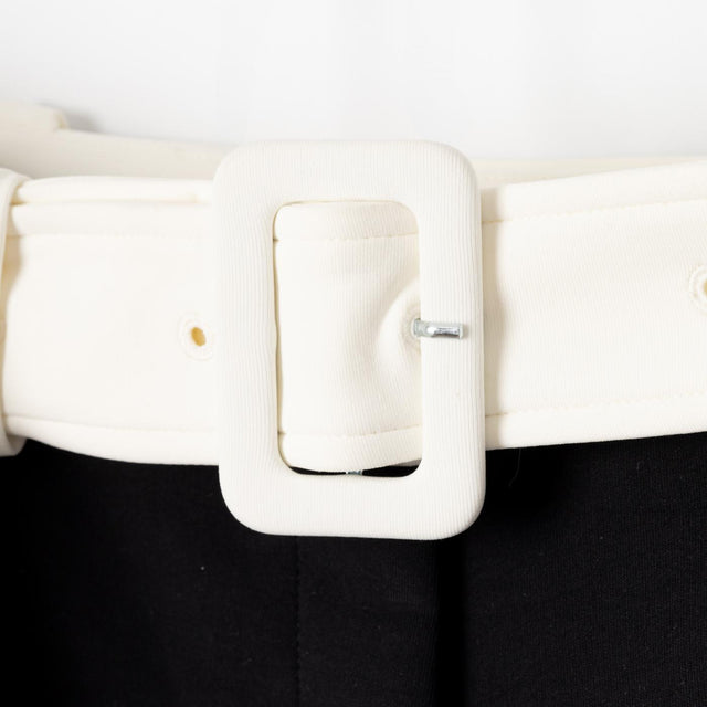 70s BUCKLE TROUSERS - BLACK EB024 -BLACK VIKTOR & ROLF 