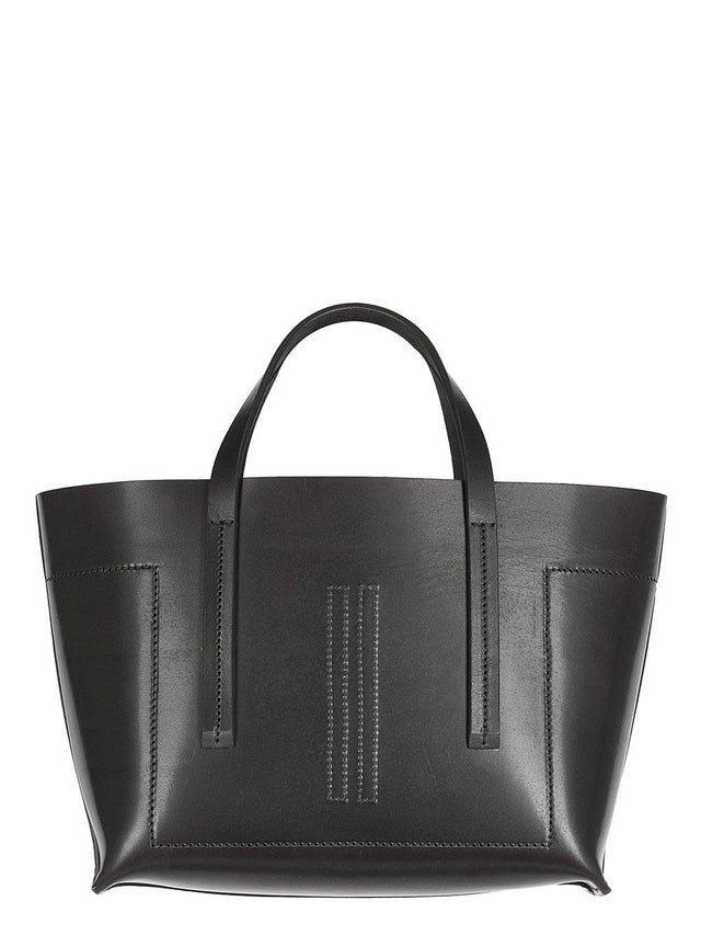 HOLLYWOOD MINI SHOPPER BAG - BLACK RA01E0664 LGEL -09 BLACK RICK OWENS 