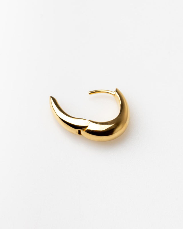 LIZ HOOPS - GOLD 100606 -GOLD TOM WOOD 