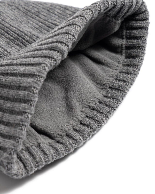 CARLTON BEANIE HAT - GREY MHA0449GY15 -GREY BARBOUR 