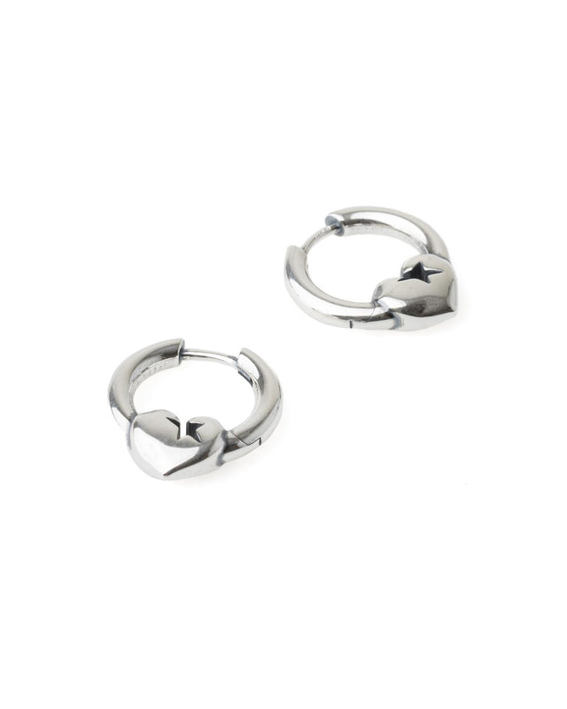 ICON LOVE ME NOT EARRINGS - SILVER 228038001 -SILVER TWOJEYS 