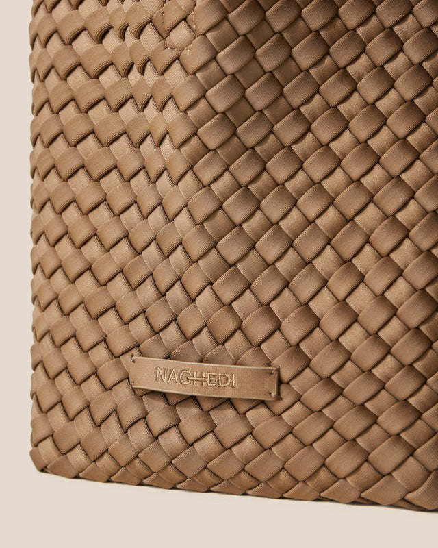 ST. BARTHS SMALL TOTE BAG - MINK SN03012LD -MINK NAGHEDI 