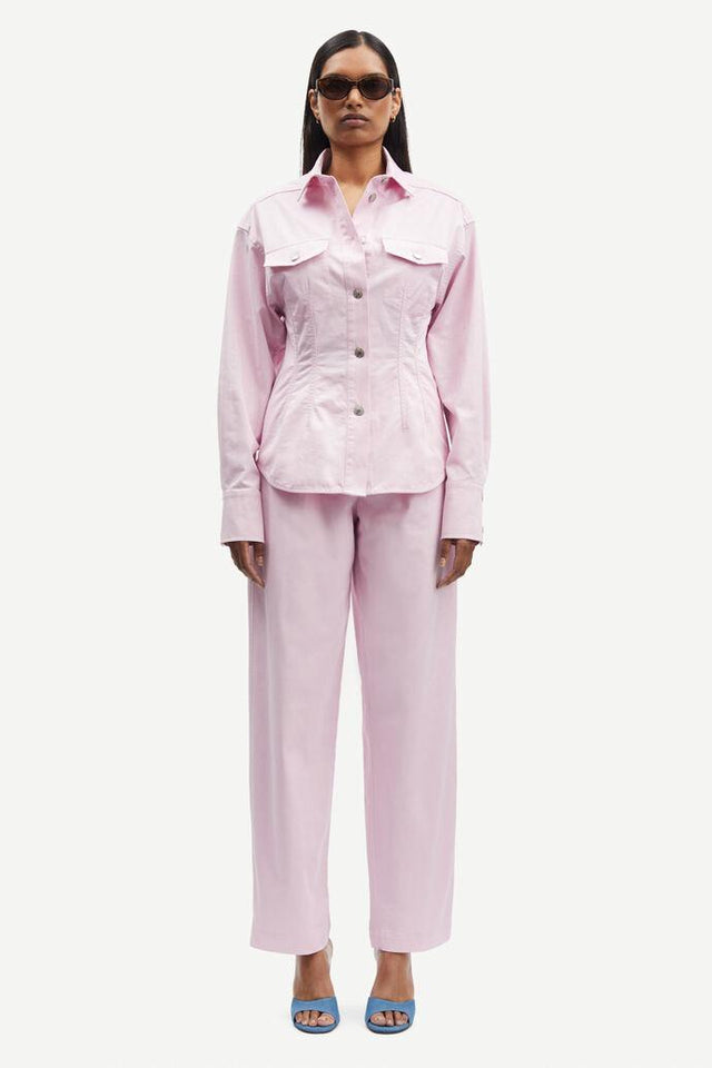SALIX NP TROUSERS - LILAC SNOW 15129 LILAC SNOW SAMSOE SAMSOE 