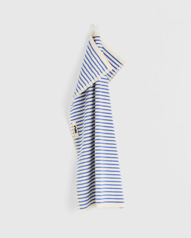 BATH TOWEL - COASTAL BLUE STRIPES TT-CS70X140 -Coastal Blue Stripes TEKLA 