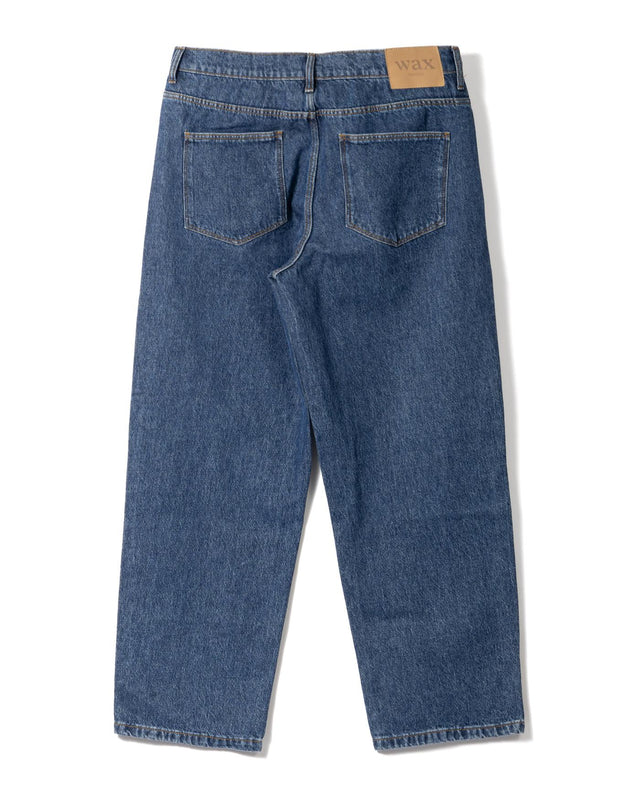 FELIX LOOSE FIT JEAN VINTAGE DENIM - 90s BLUE WASH AW25-DEN-LOO-BPV-BUW -90s BLUE WASH WAX LONDON 