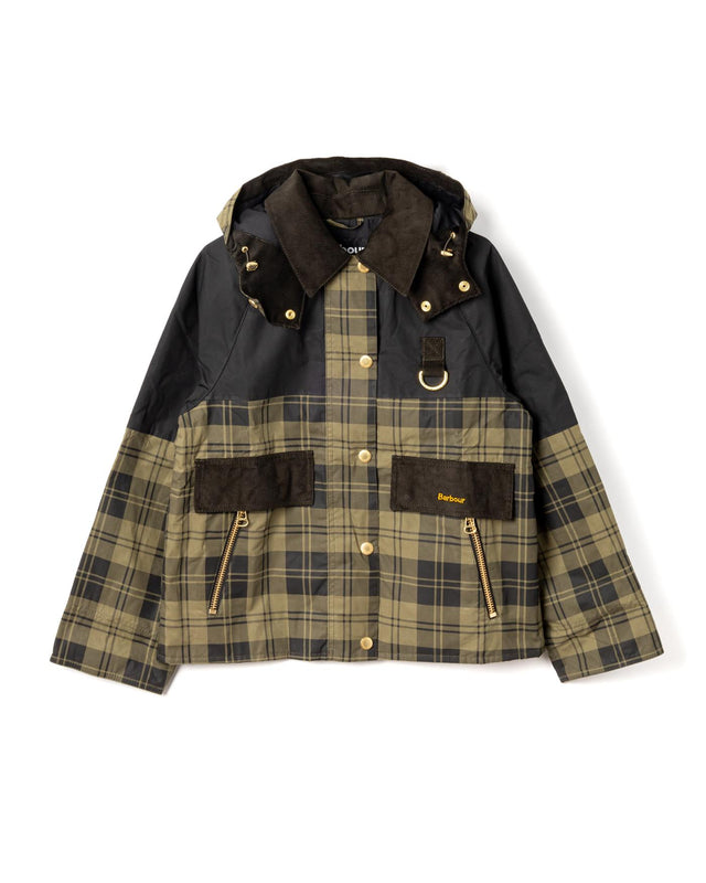 ELAINE SHOWERPROOF JACKET - OLIVE LSP0253OL51 -OLIVE BARBOUR 