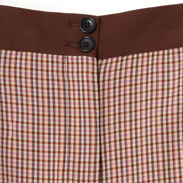 REGULAR FIT VISCOSE PANTS - PINK W2R-329T-N31187 52 PAUL SMITH 