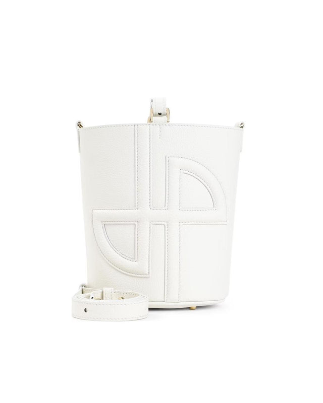 SMALL JP BUCKET BAG - WHITE BA0165038 -001W WHITE PATOU 
