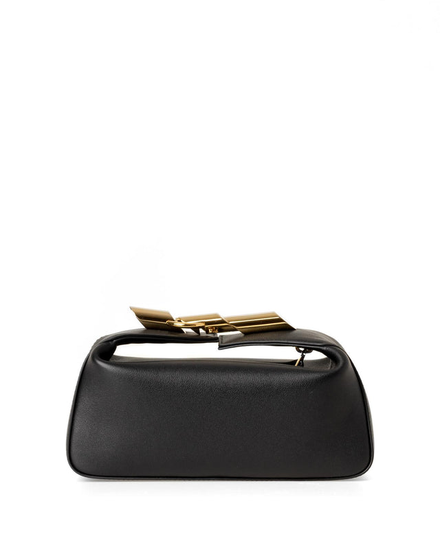 HAUTE SEQUENCE LEATHER CLUTCH BAG - BLACK LW-BGBE00-PIEN-P24 -10 BLACK LANVIN 