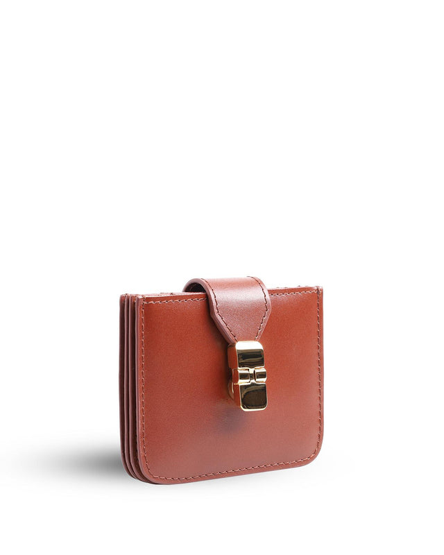 GRACE ACCORDÉON CARDHOLDER - NUT BROWN PXBMW-F63604 1NUT BROWN A.P.C. 