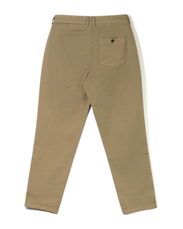 RALEIGH TROUSER V2 COTTON TWILL - KHAKI PS25-TRO-PLE-AOJ-KHA -KHAKI WAX LONDON 