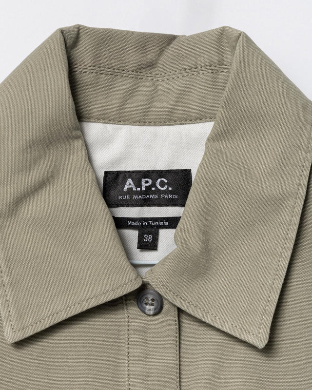 A.P.C. COGBJ-F35177KAE-GREEN GRAY
