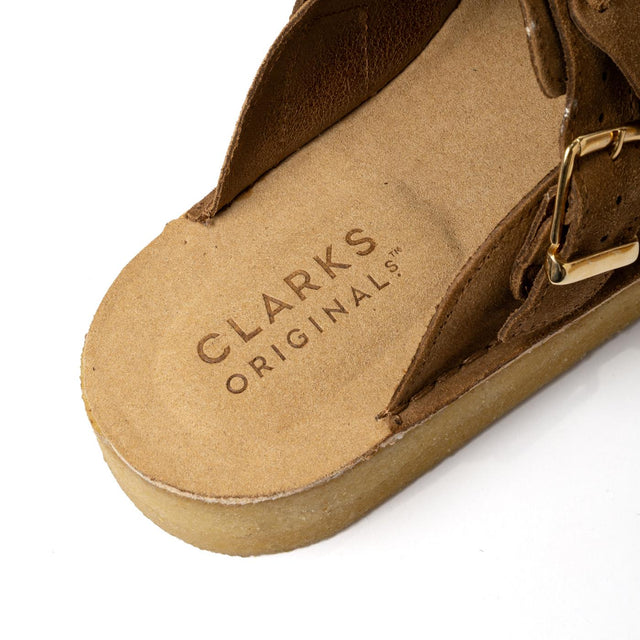 TREK MULE - CARAMEL SUEDE 26175435 -CARAMEL SUEDE Clarks 
