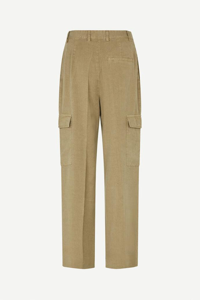 SAHOPSA TROUSERS - LEAD GRAY<BR/> F24200079 Lead Gray SAMSOE SAMSOE 