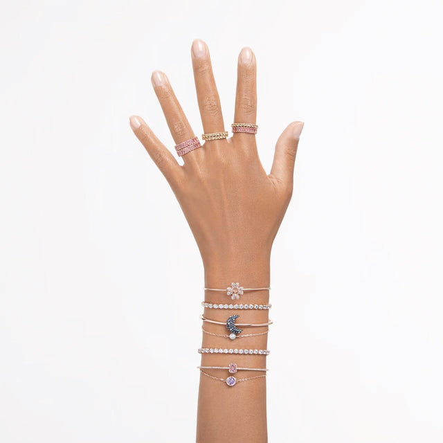 SUBLIMA BANGLE - MULTICOLOURED/ROSE GOLD-TONE PLATED 5671586 MUL/ROS SWAROVSKI 