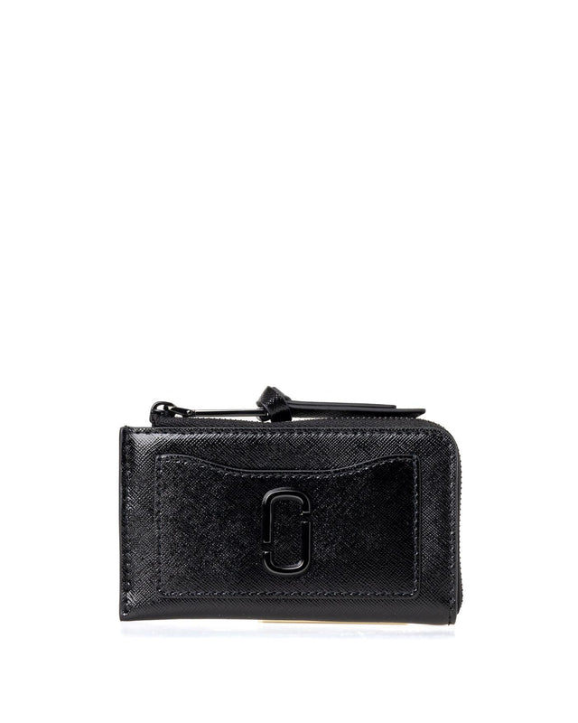 THE UTILITY SNAPSHOT DTM TOP ZIP MULTI WALLET - BLACK