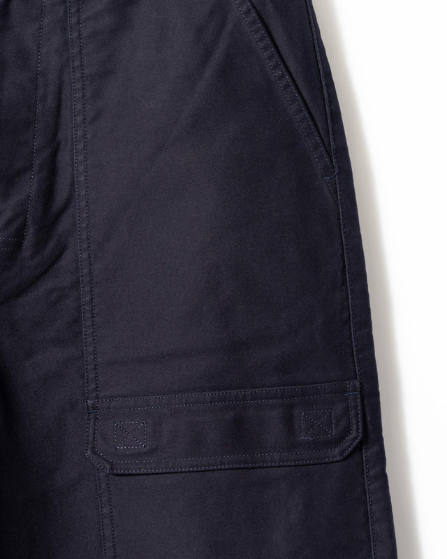 NEWBIRCH OVERSIZED CARGO TROUSER - NAVY MTR0774NY91 -NAVY BARBOUR 