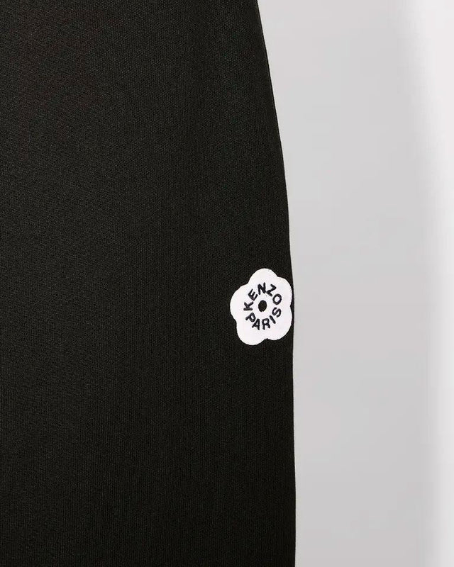BOKE FLOWER 2.0 EMBROIDERED JOG PANTS - BLACK