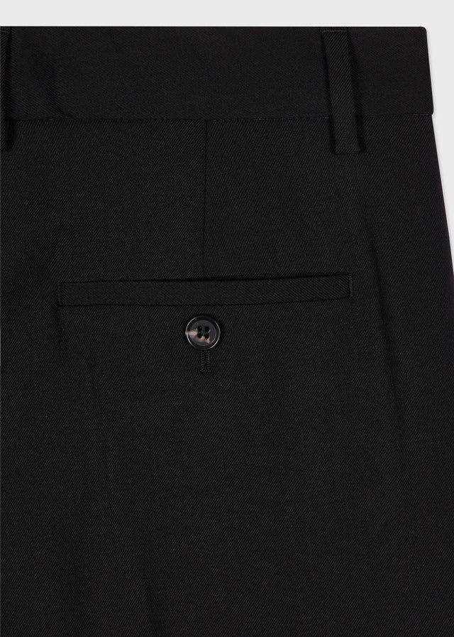 WOMEN'S A SUIT TO TRAVEL IN WOOL BOOTCUT TROUSERS - BLACK W1R-306T-N00001 79 PAUL SMITH 