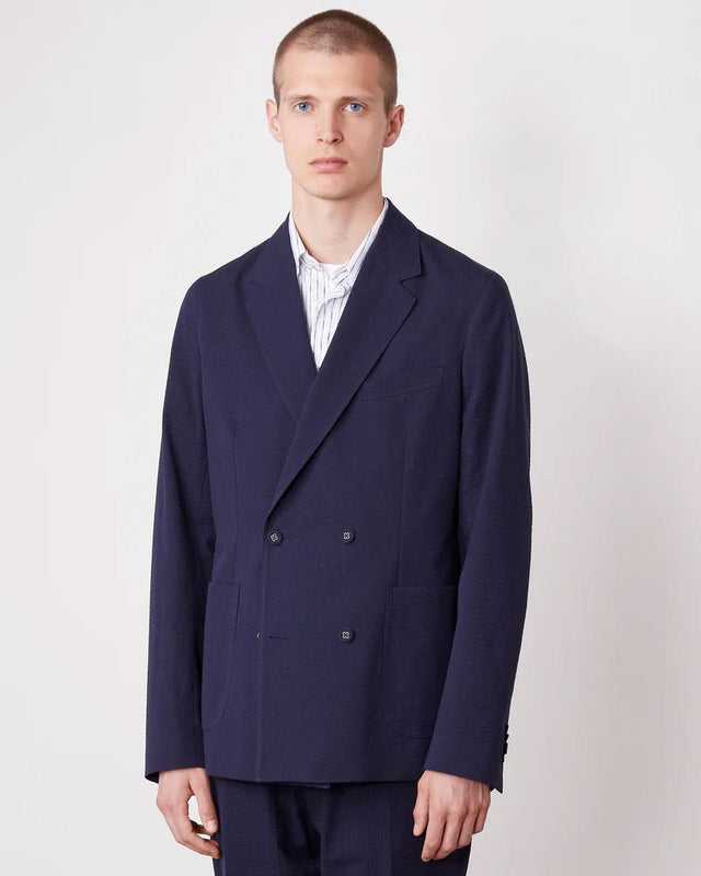 LEON JACKET - DARK NAVY S25MTLG401 -DARK NAVY OFFICINE GENERALE 