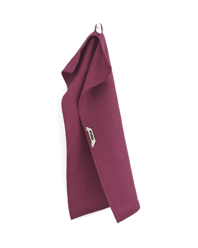 LINEN KITCHEN TOWEL - CLARET KT-CL45X65 -Claret TEKLA 