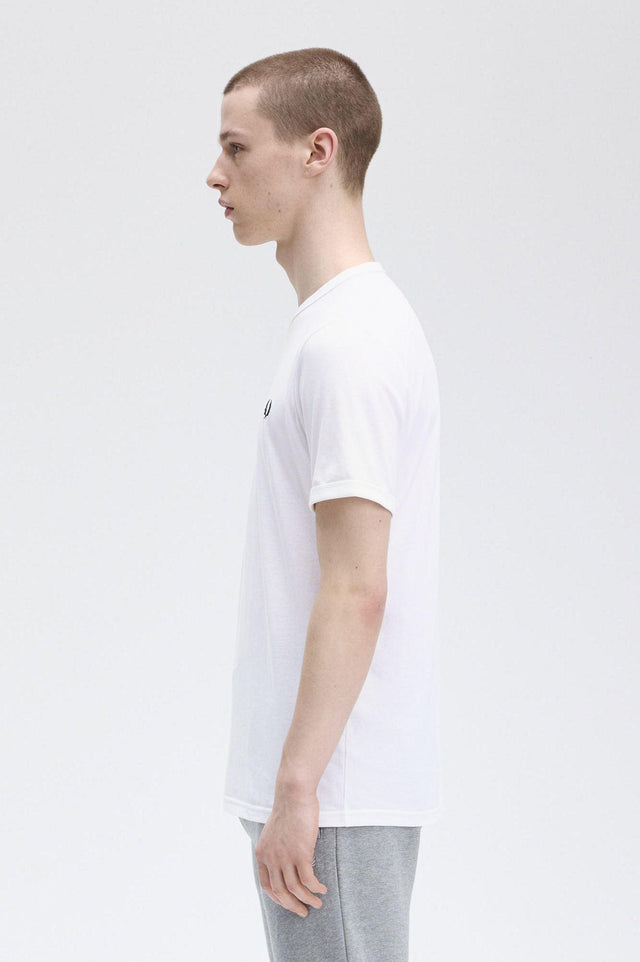 RINGER T-SHIRT - WHITE