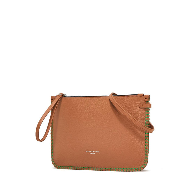 BORSA PELLE BAG - TOFFEE