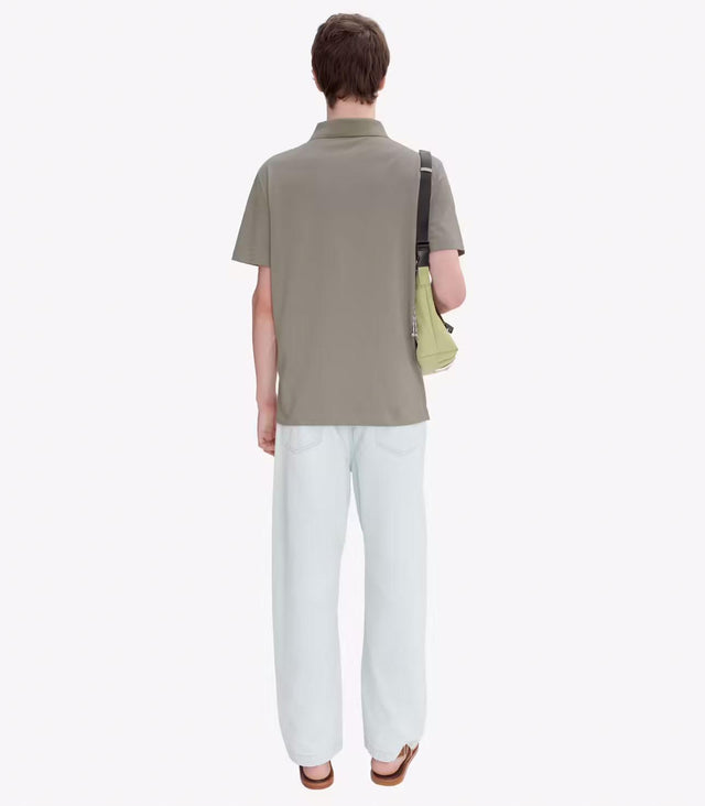 STANDARD POLO SHIRT - GREEN GRAY COGWZ-H26342 KAE-GREEN GRAY A.P.C. 