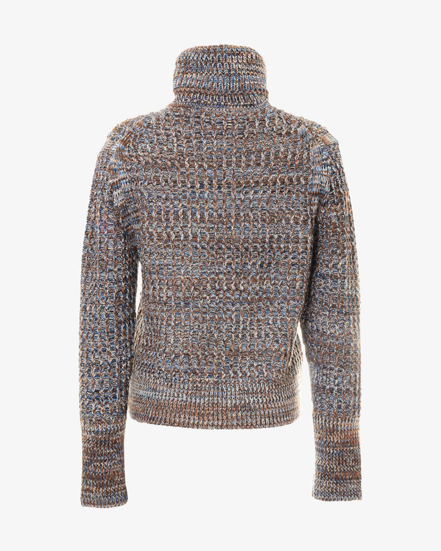 WOMENS KNITTED CARDIGAN ZIP-THRU - MULTI W1R-394N-L10936 40 PAUL SMITH 
