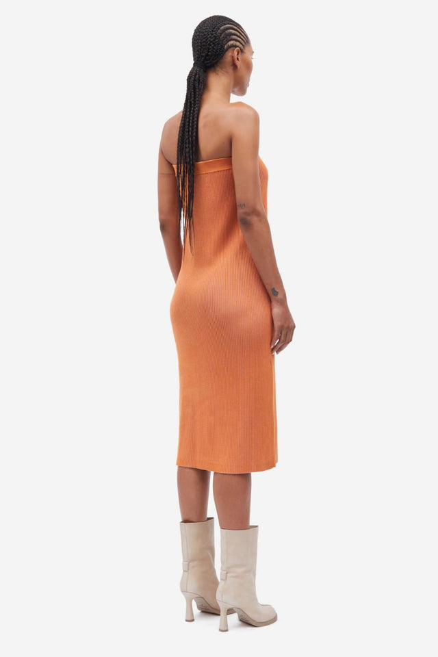SACHERYL SKIRT - AUTUMN MAPLE MEL. F25100047 -AUTUMN MAPLE MEL. SAMSOE SAMSOE 