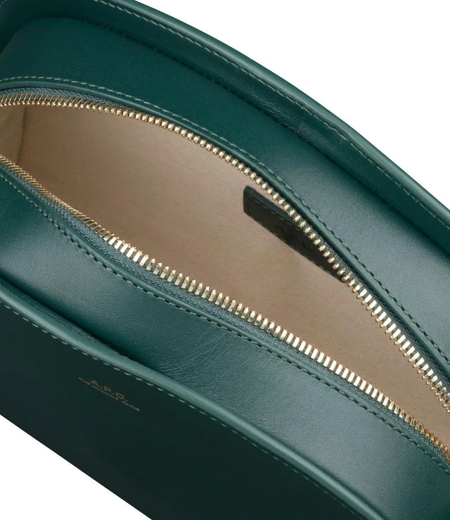 DEMI-LUNE BAG - BOTTLE GREEN PXAWV-F61048 KAY VERT A.P.C. 