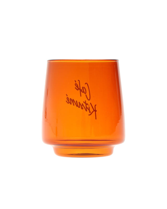 CAFE KITSUNE X KINTO GLASS - BRONZE BROWN SPCKU08428 -P272 Maison Kitsune 