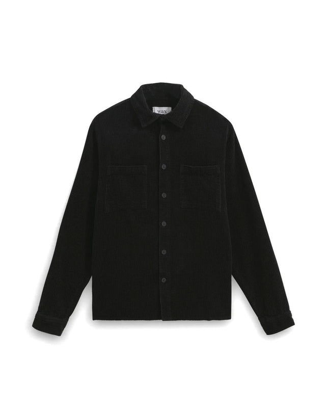 WHITING JUMBO CORDUROY OVERSHIRT - NAVY AW24-OSH-WHI-BJG-NVY -NAVY WAX LONDON 