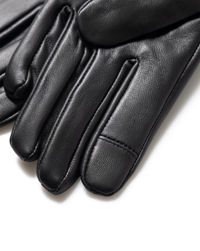 DEANNA LEATHER GLOVES - BLACK LGL0140BK11 -BLACK BARBOUR 