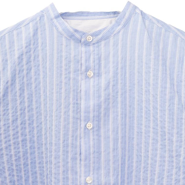 GASTON STRIPE SHIRT - DREAMBLUE/ WHITE S25MSHI030 -DREAMBLUE/WHITE OFFICINE GENERALE 