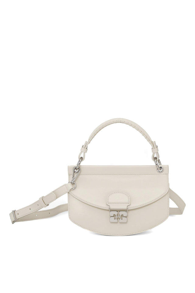 MINI TOP HANDLE APO-G BAG - EGRET