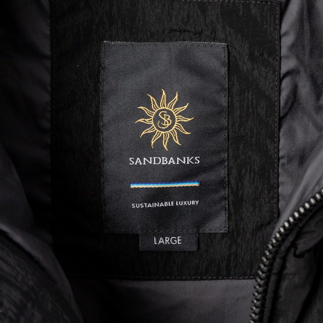 MENS CORE GILET - BLACK M40 -BLACK SANDBANKS 