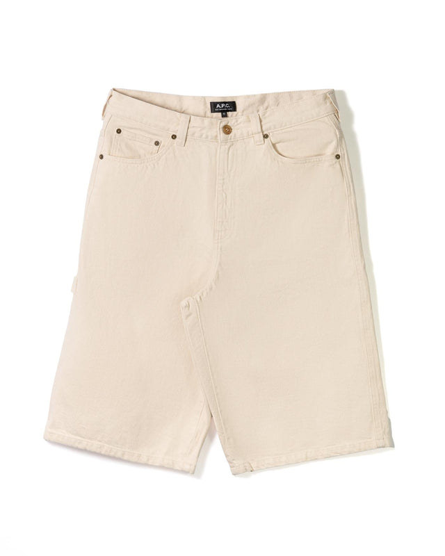 WESTLAND SHORTS - ECRU COHGM-H10216 1AAD-ECRU A.P.C. 